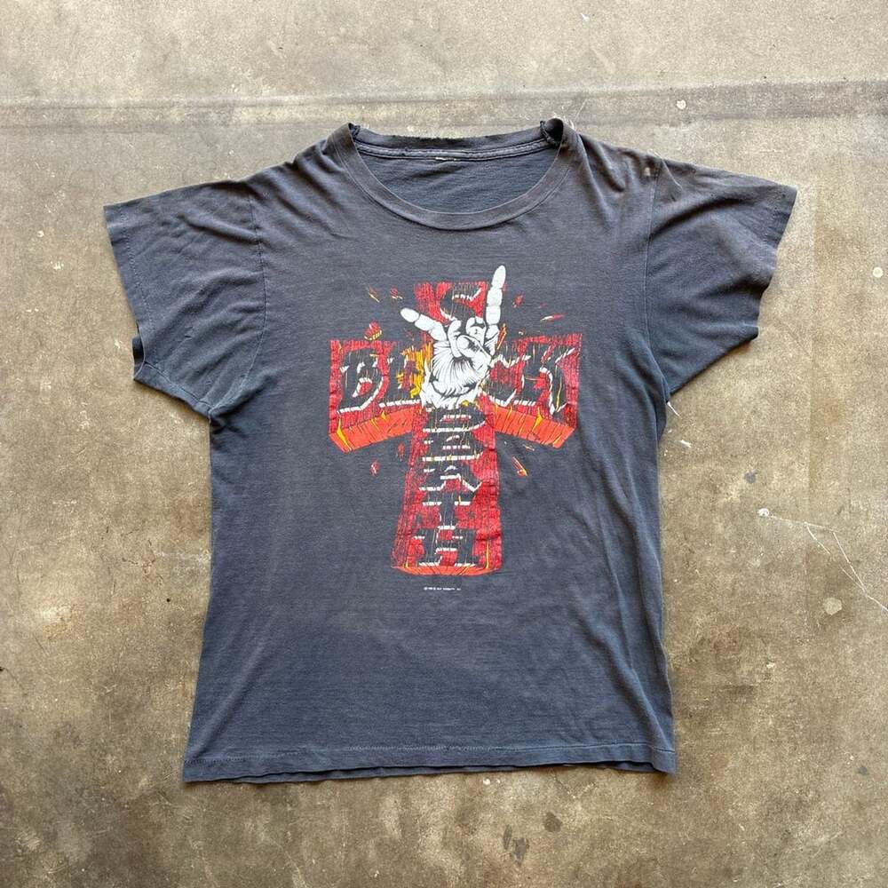 1980’s Black Sabbath Mob Rules Tour 1981 T-Shirt Small/Medium